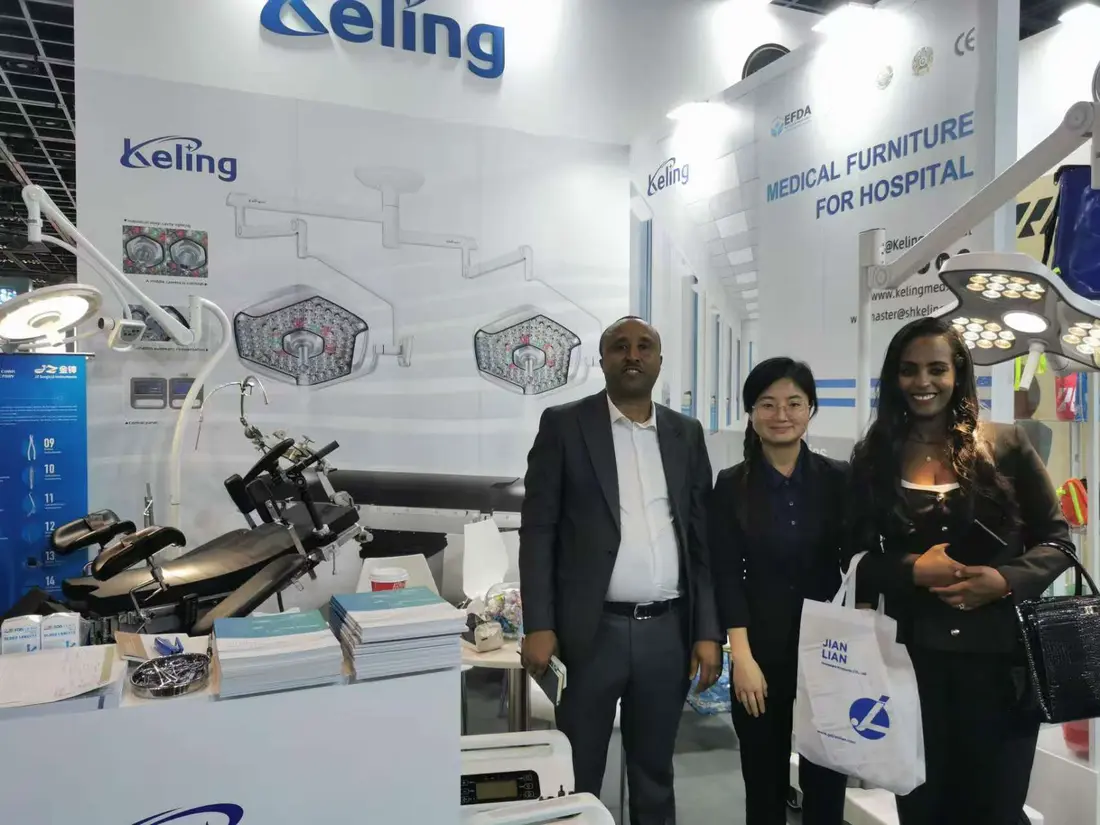 Keling Medical booth at Arab Health — photo 5