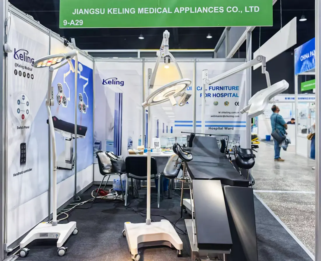 Keling Medical booth at KIHE — photo 1