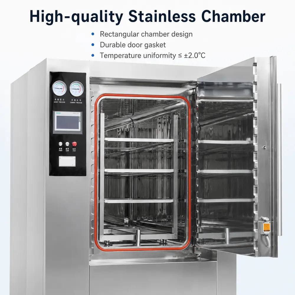 KL Series Horizontal Steam Sterilizer (CSSD) — детали конструкции и оснащения 2