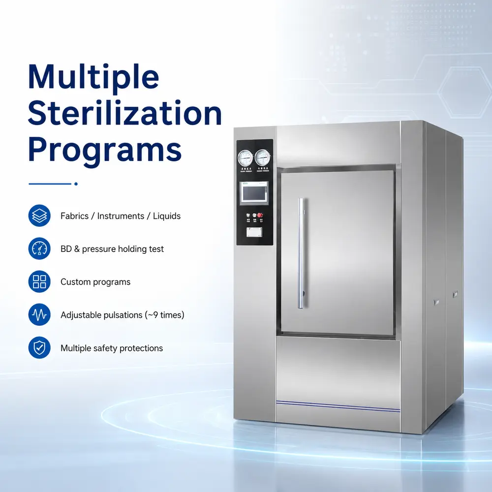 KL Series Horizontal Steam Sterilizer (CSSD) — детали конструкции и оснащения 3