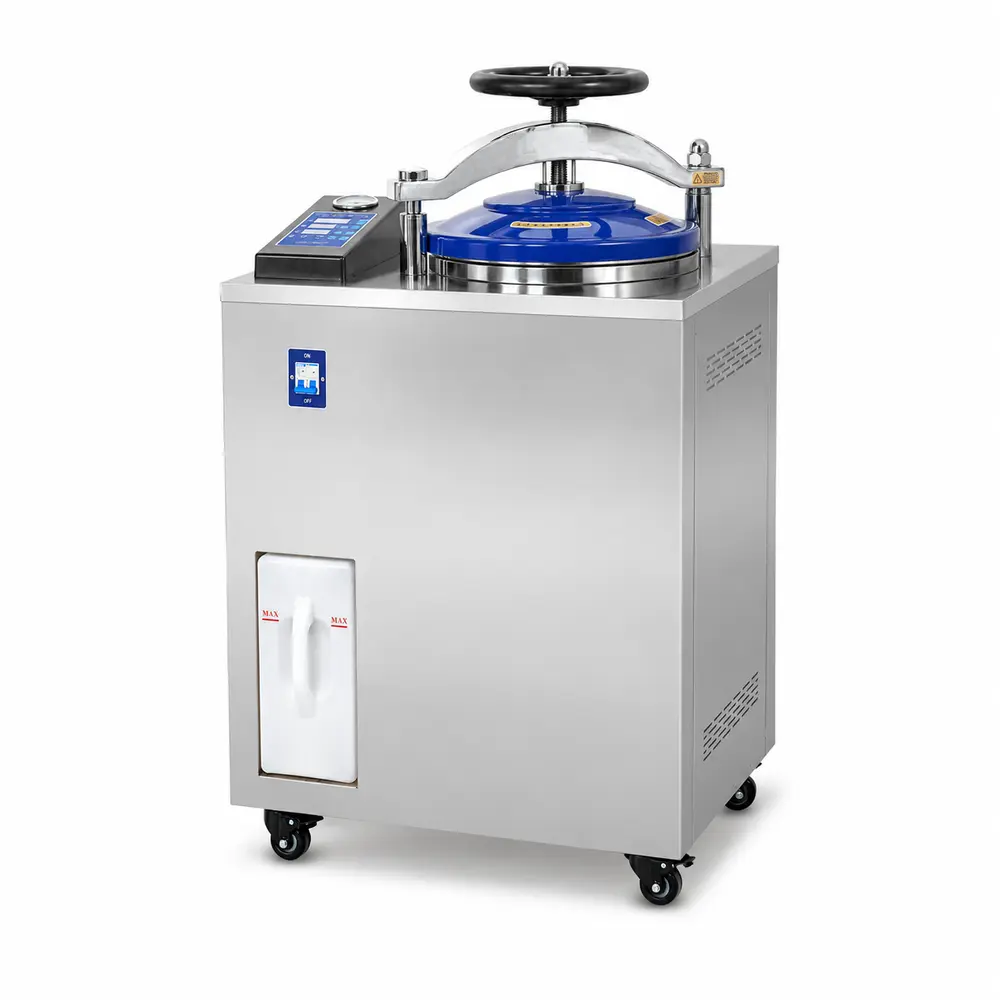 Autoclave de laboratorio de la serie KLL-X (circulación interna de vapor) — esterilizadores verticales de vapor a presión de Keling Medical