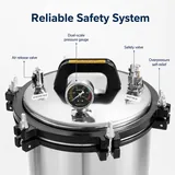 Autoklaf Mudah Alih KLS-280A/A+ (Pemanasan Elektrik) — imej produk 4