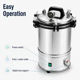 Autoklaf Mudah Alih KLS-280A/A+ (Pemanasan Elektrik) — imej produk 6