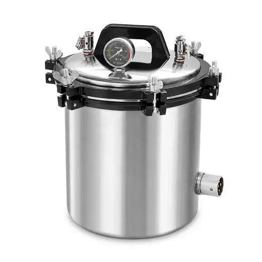 KLS-280C/C+ Portable Autoclave (Coal & Electric Dual Heating) — esterilizadores portátiles de vapor
